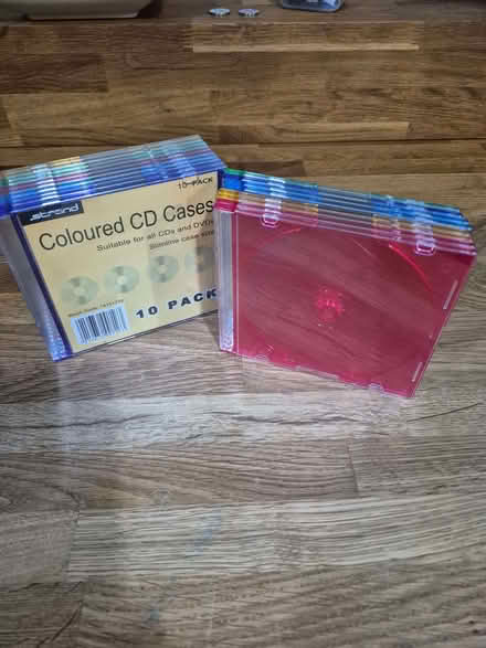 Photo of free Coloured CD cases (Newby YO12) #1