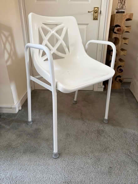 Photo of free Tough metal and plastic Bathroom-type chair (Horndean PO8) #2