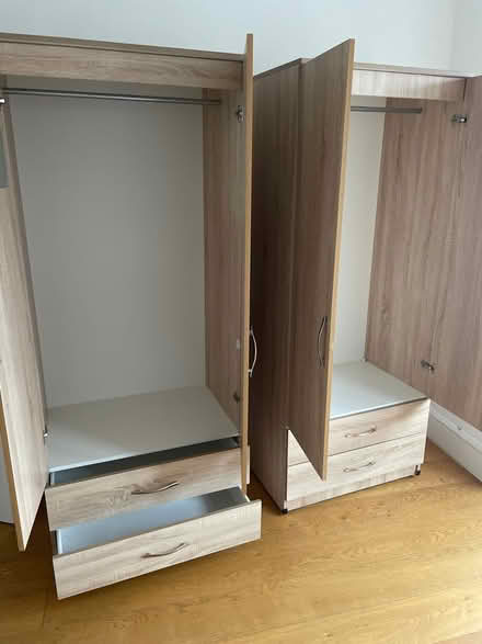 Photo of free Wood Wardrobe with 2 drawers (NW2) #4
