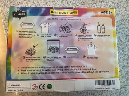 Photo of free Tie Dye kit (North Ascot SL5) #2
