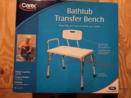 Photo of free Carex Bathtub Transfer Bench (Thornwood, NY) #1