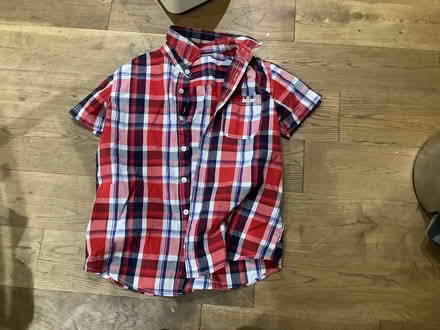 Photo of free Lee cooper checked short sleeved shirt, age 9/10. (Brampton S40) #1