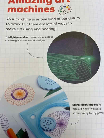 Photo of free Pendulum Art Machine (spiral graph) (Lawrence Expwy & Monroe Street) #3