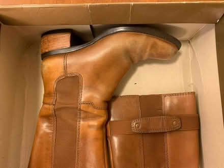 Photo of free Leather Boots Size 5.5 Brwn Stretch (Ponderosa Park Area) #4