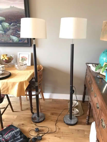 Photo of free Pair of floor standing lamps (Walkley, S6) #1