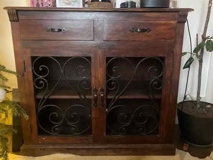 Photo of free Wooden cabinet (Warlingham) #1