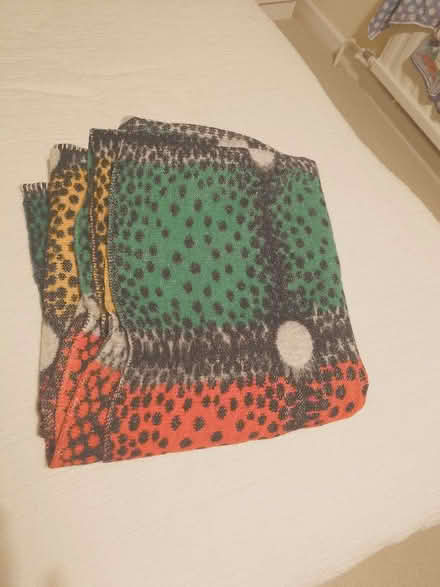 Photo of free Multi coloured travel blanket (Putnoe MK41) #1