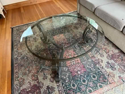 Photo of free Two patterned area rugs (Rhinebeck village) #1