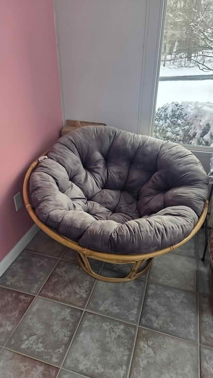 Photo of free Papasan Chair / "Nacho Chair" (Orange, CT) #1
