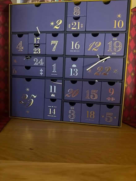 Photo of free Empty JL beauty advent calendar (Alnwickhill EH16) #2
