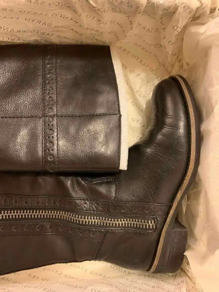 Photo of free Leather Boots Size 5.5 Black Decor (Ponderosa Park Area) #4