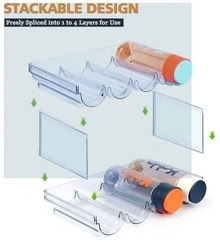 Photo of free Stackable Plastic Bottle Holders (S. Mary Ave, Sunnyvale) #1