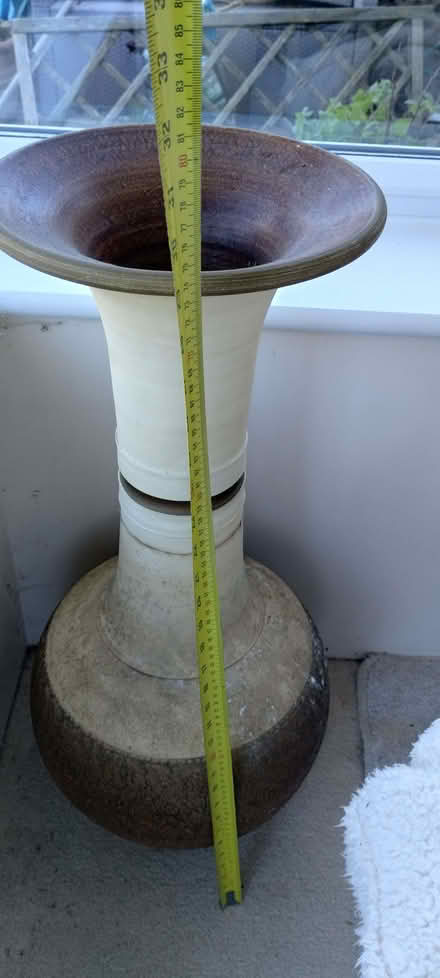 Photo of free 2 Large Urns. Suitable for conservatory. (Berrow TA8) #3