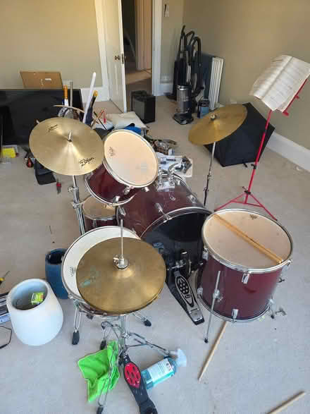 Photo of free Drum kit (Church Crookham GU52) #2