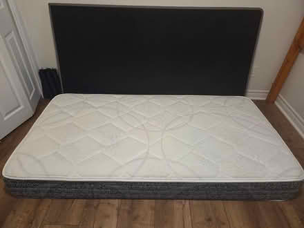 Photo of free Single/Twin size Mattress and Base (Near Algonquin College) #1