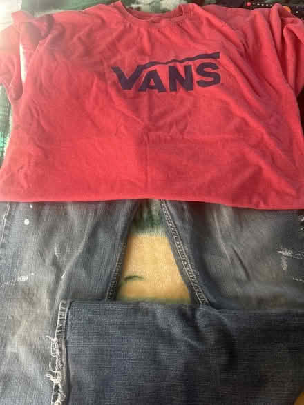 Photo of free Box of free stained clothes (7 hills) #1