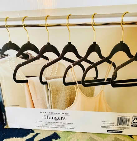 Photo of free Mostly NEW coat hangers 1 boxe (SW) #1