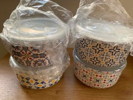 Photo of free Microwave bowls with lids (Pirbright GU24) #1