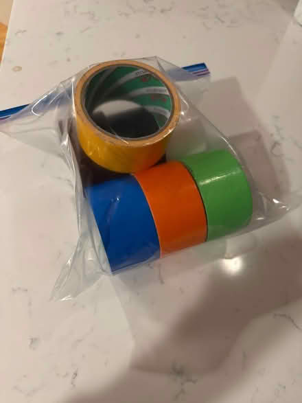 Photo of free Bag of craft duct tape (Acton, MA) #1