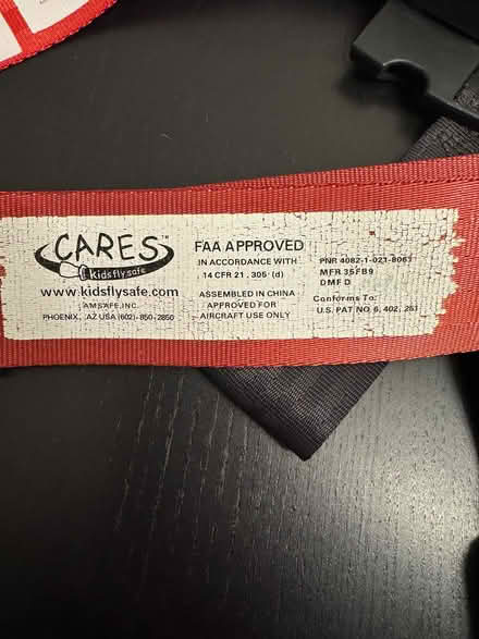 Photo of free Repost: 2 Child airplane straps (Hillandale) #3