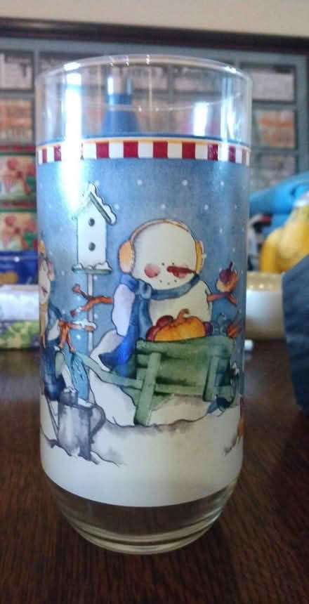 Photo of free 4 snowman drinking glasses (Hill East DC) #1