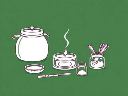 Photo of Candle making equipment and small jars (Buxton Central SK17) #1