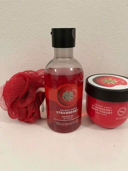 Photo of free Body Shop Strawberry body care set (Shepherds Bush W14) #1
