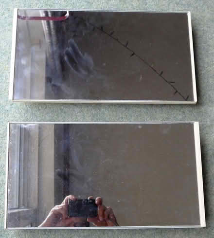 Photo of free 2 bathroom mirrors (Hove Park area BN3) #1