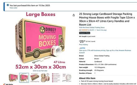 Photo of free Cardboard Boxes (SW13) #2