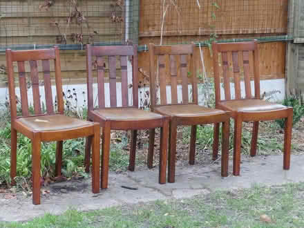 Photo of free Four Dining Room Chairs (WV3 Chapel Ash) #1