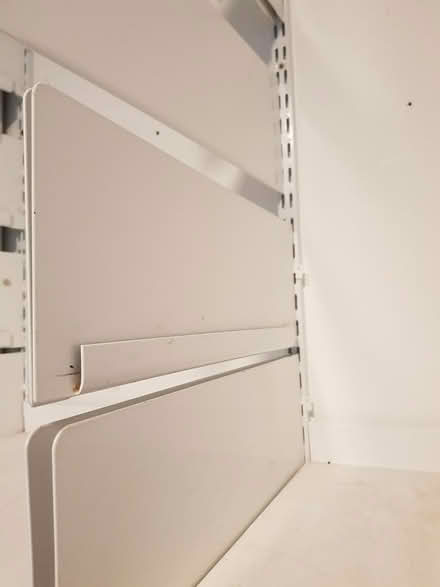 Photo of free Shelves, metal, adjustable (France Lynch, Chalford Hill) #2