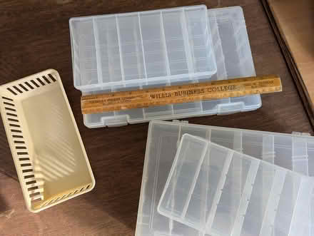 Photo of free Small plastic boxes (Old Barrhaven) #2