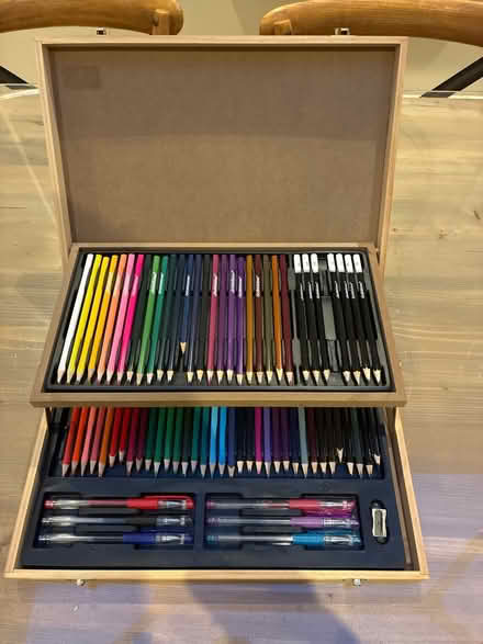 Photo of free Colouring pencils and glitter pens (Leckhampton GL53) #1