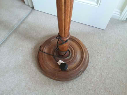 Photo of free Wooden Floor Lamp (Barton-on-Sea BH25) #3