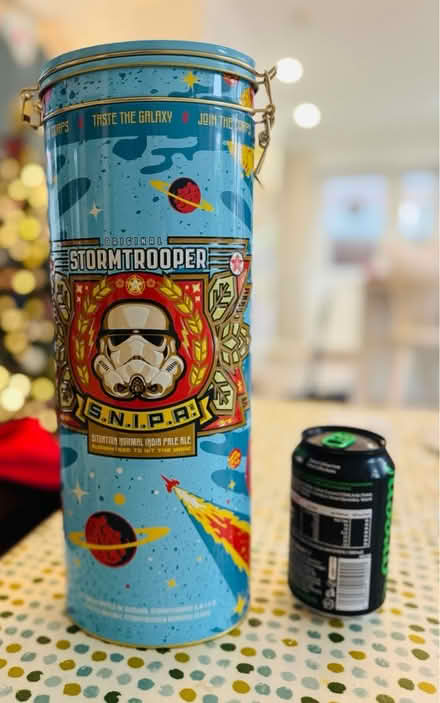 Photo of free Star Wars tall tin (CB3) #1