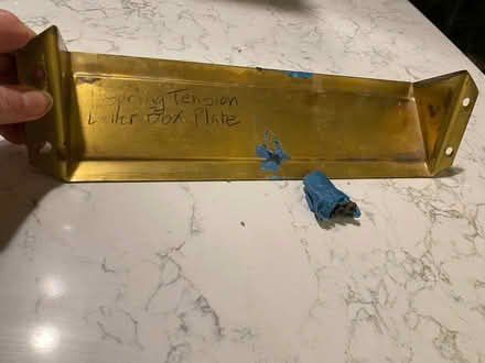 Photo of free Letter box plate (brass?) (Brightwood Park/Petworth DC) #1