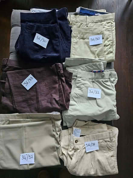 Photo of free Men trousers different sizes (Lower Morden SM3) #1