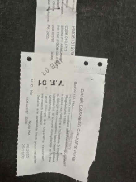 Photo of free Single Italian leather chair (Leeds LS7) #2