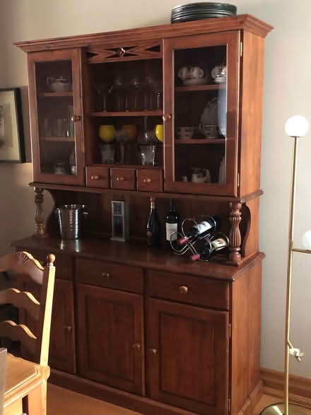 Photo of free Wooden Dining Room Hutch (Junction, Davenport Symington) #1