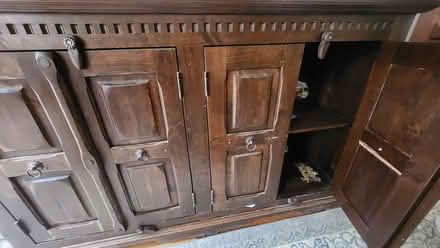 Photo of free Wooden Cabinet / Sideboard (Glover Park) #2
