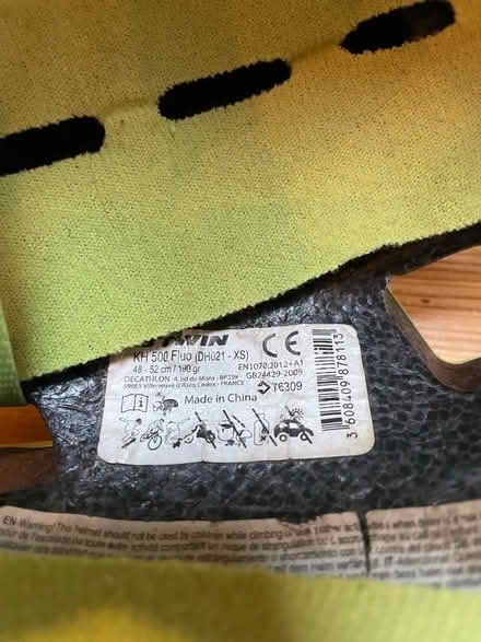 Photo of free Kids helmet (Greystones S11) #2