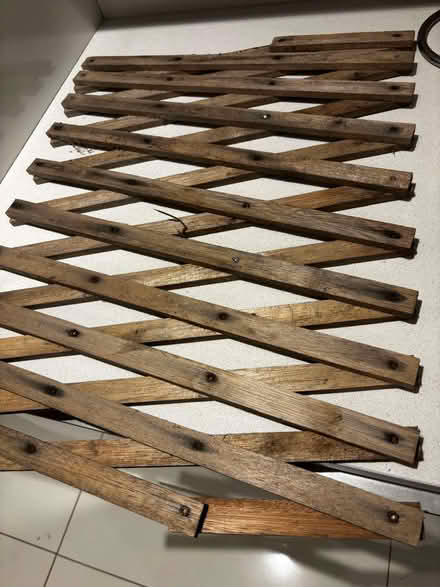 Photo of free Wooden expandable trellis (Lavender Hill SW11) #1