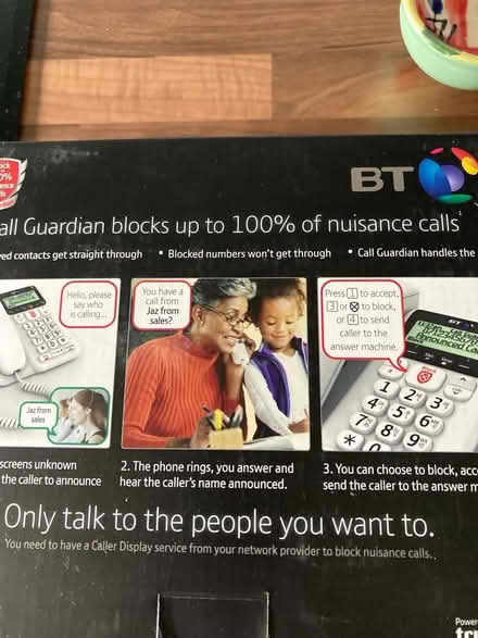 Photo of free Home telephone/ answer machine (Howhlill Quarries HG2) #3