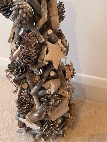 Photo of free Natural Wood Christmas Tree (BH21) #3
