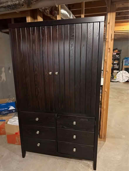 Photo of free Stanley tv armoire / Ent. Center (Downtown alpharetta) #1