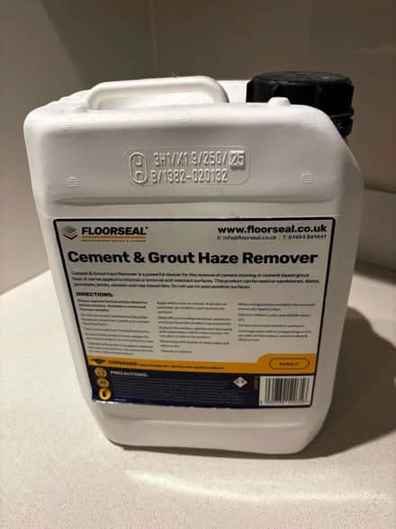 Photo of free Floorseal Cement & Grout Haze Remover (Lavender Hill SW11) #1