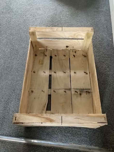 Photo of free Lightweight wooden box (for kindling?) (Lewes BN7) #1