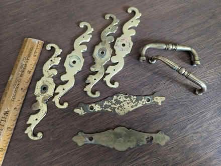 Photo of free Brass cabinet finishings (Old Barrhaven) #1