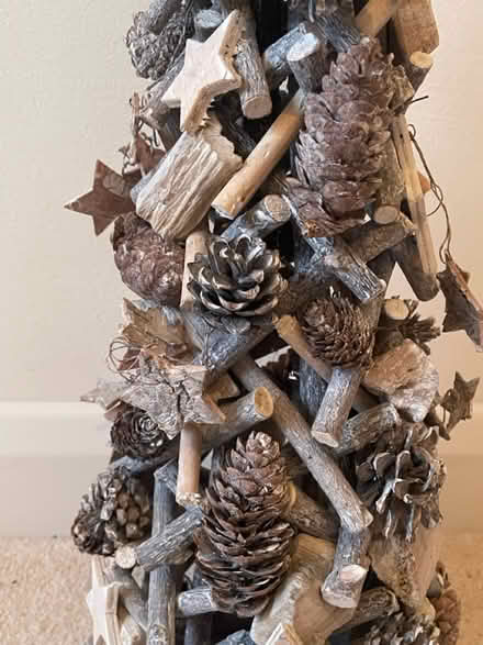 Photo of free Natural Wood Christmas Tree (BH21) #2