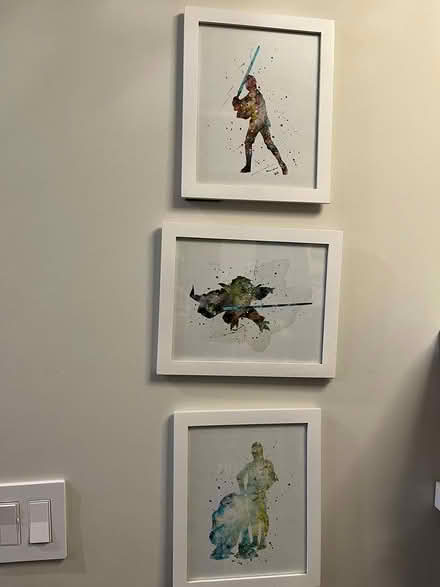 Photo of free Star Wars Watercolor Prints (Bed-Stuy, Brooklyn) #1